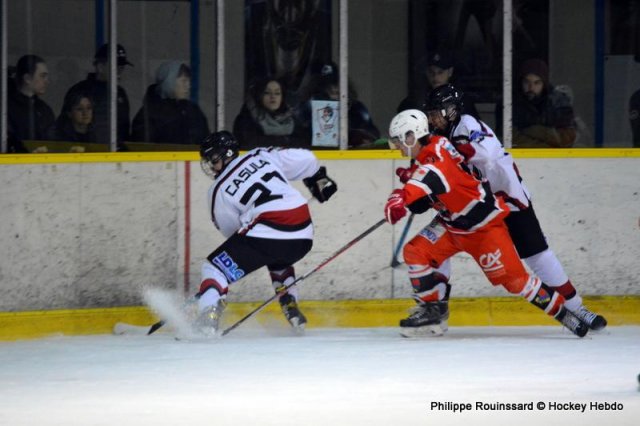 Photo hockey match Dijon  - Metz le 11/02/2023