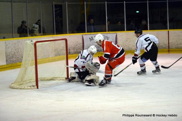 Photo hockey match Dijon  - Metz le 11/02/2023