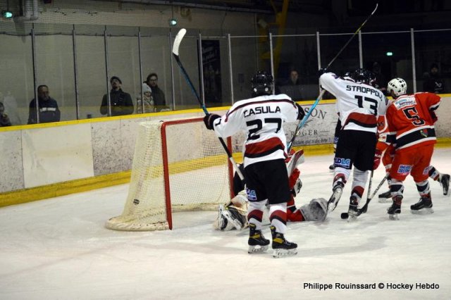Photo hockey match Dijon  - Metz le 11/02/2023