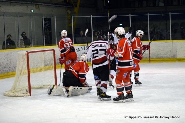 Photo hockey match Dijon  - Metz le 11/02/2023