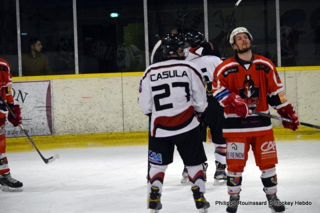 Photo hockey match Dijon  - Metz le 11/02/2023