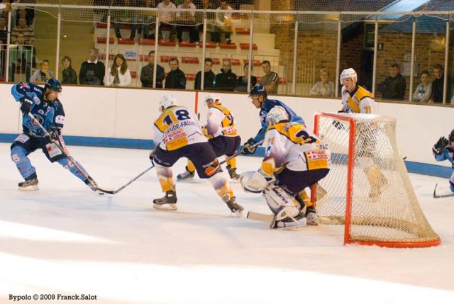 Photo hockey match Angers  - Chamonix  le 19/09/2009