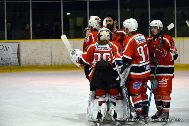 Photo hockey match Dijon  - Metz le 11/02/2023