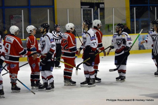 Photo hockey match Dijon  - Metz le 11/02/2023