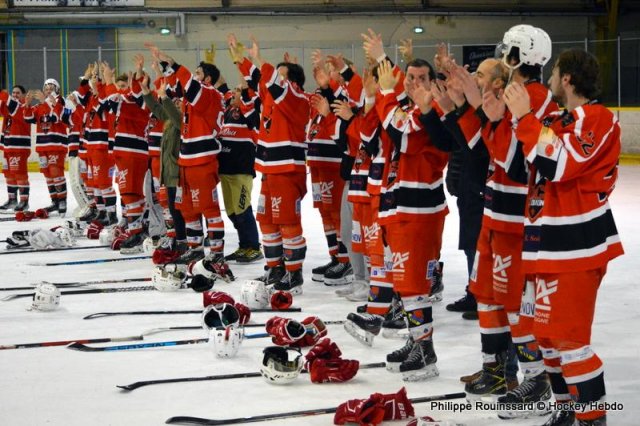 Photo hockey match Dijon  - Metz le 11/02/2023