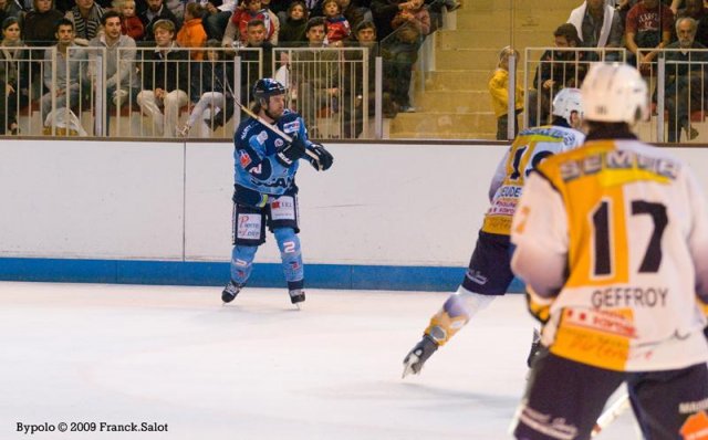 Photo hockey match Angers  - Chamonix  le 19/09/2009