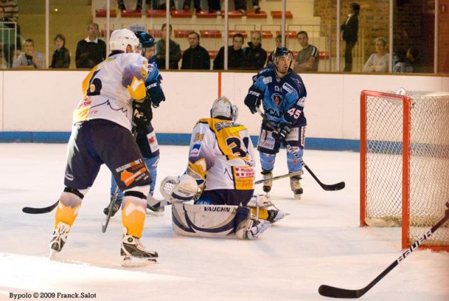 Photo hockey match Angers  - Chamonix  le 19/09/2009