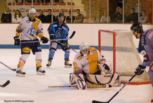 Photo hockey match Angers  - Chamonix  le 19/09/2009