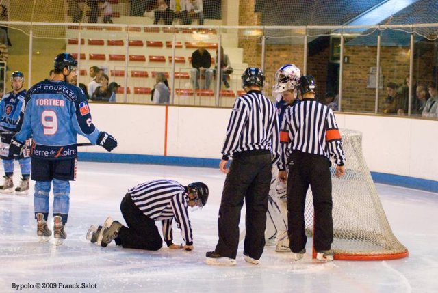 Photo hockey match Angers  - Chamonix  le 19/09/2009