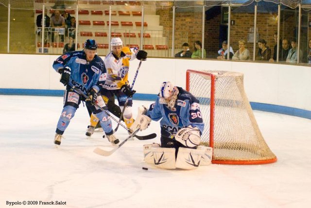 Photo hockey match Angers  - Chamonix  le 19/09/2009