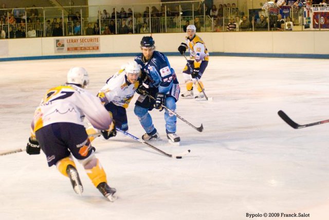 Photo hockey match Angers  - Chamonix  le 19/09/2009