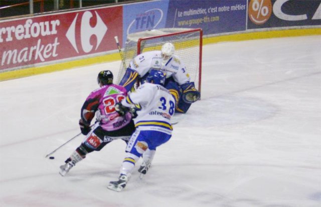 Photo hockey match Amiens  - Villard-de-Lans le 19/09/2009