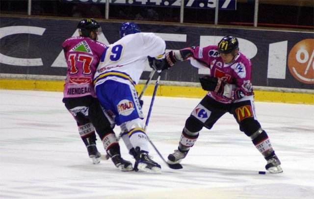 Photo hockey match Amiens  - Villard-de-Lans le 19/09/2009