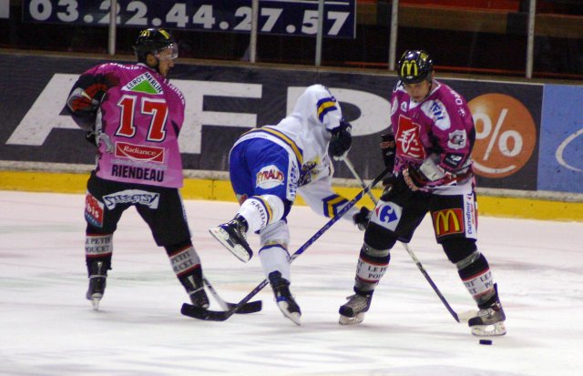 Photo hockey match Amiens  - Villard-de-Lans le 19/09/2009