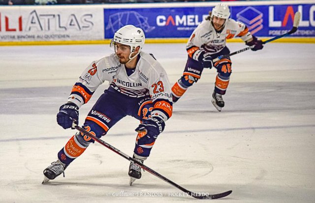 Photo hockey match Nantes - Montpellier  le 11/02/2023