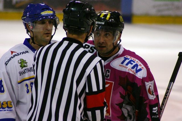 Photo hockey match Amiens  - Villard-de-Lans le 19/09/2009