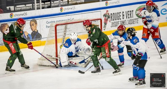 Photo hockey match Cergy-Pontoise / Féminin - Garges - Saint Ouen / Féminin le 11/02/2023