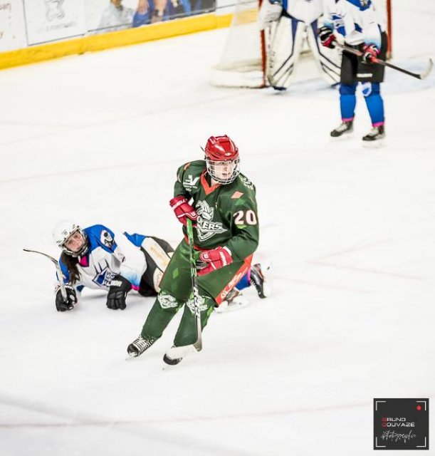 Photo hockey match Cergy-Pontoise / Féminin - Garges - Saint Ouen / Féminin le 11/02/2023
