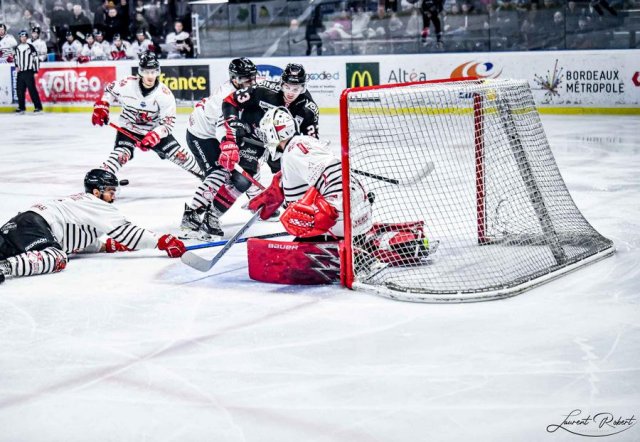 Photo hockey match Bordeaux - Briançon  le 14/02/2023