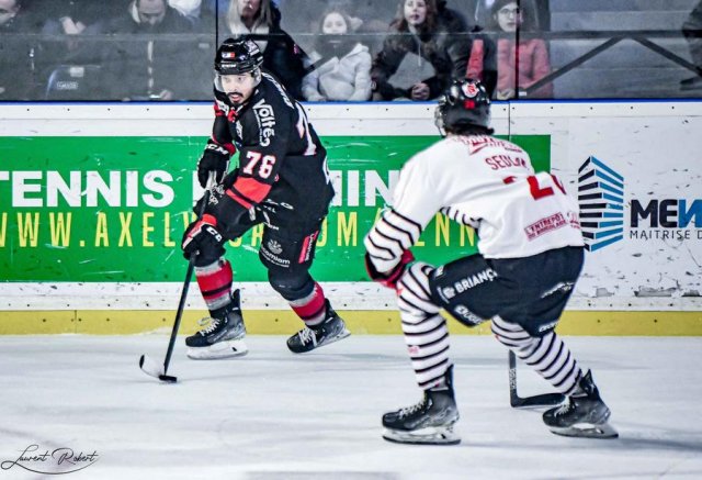 Photo hockey match Bordeaux - Briançon  le 14/02/2023