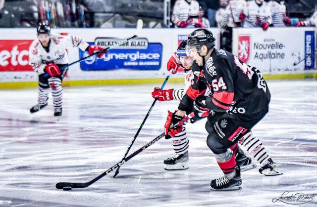 Photo hockey match Bordeaux - Briançon  le 14/02/2023