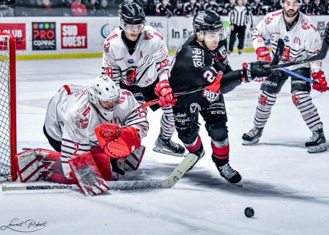 Photo hockey match Bordeaux - Briançon  le 14/02/2023