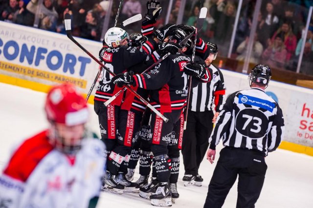 Photo hockey match Morzine-Avoriaz - Mont-Blanc le 15/02/2023
