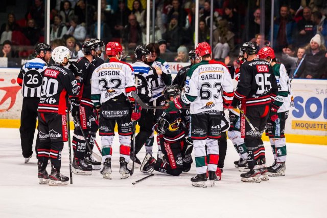 Photo hockey match Morzine-Avoriaz - Mont-Blanc le 15/02/2023