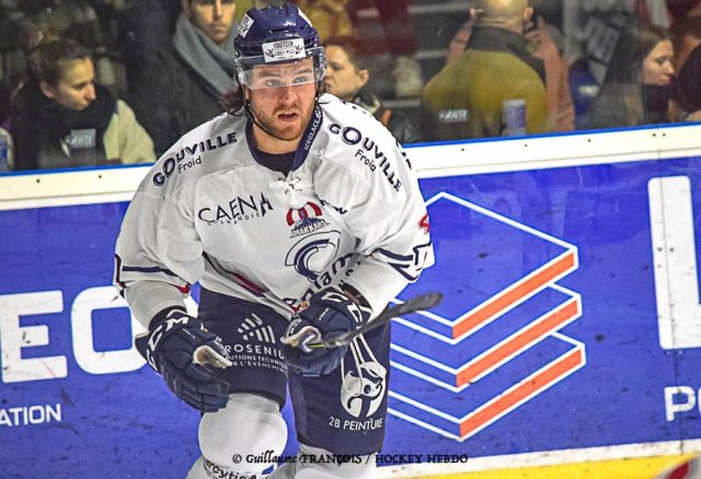 Photo hockey match Nantes - Caen  le 15/02/2023
