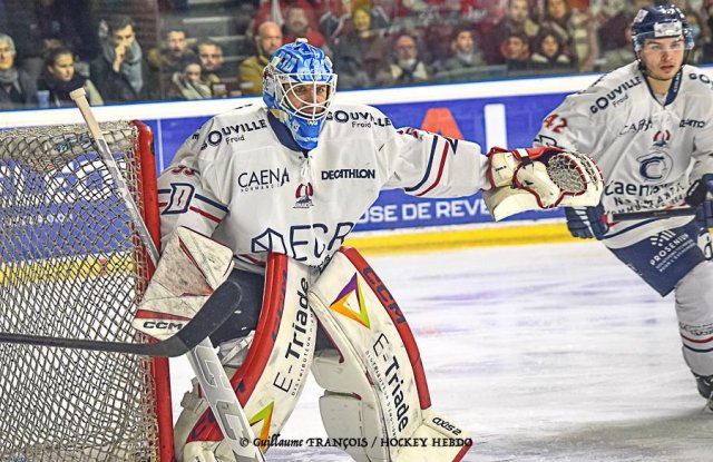Photo hockey match Nantes - Caen  le 15/02/2023
