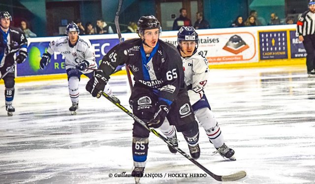 Photo hockey match Nantes - Caen  le 15/02/2023