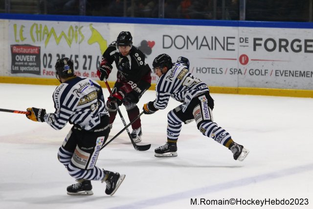 Photo hockey match Rouen - Mulhouse le 17/02/2023