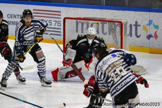 Photo hockey match Rouen - Mulhouse le 17/02/2023