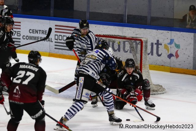 Photo hockey match Rouen - Mulhouse le 17/02/2023