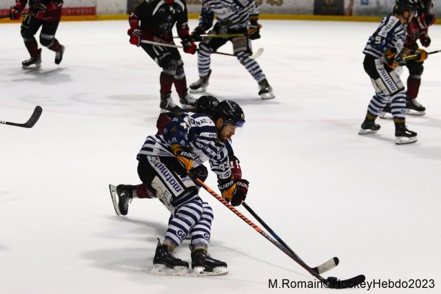 Photo hockey match Rouen - Mulhouse le 17/02/2023