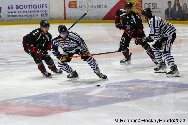 Photo hockey match Rouen - Mulhouse le 17/02/2023