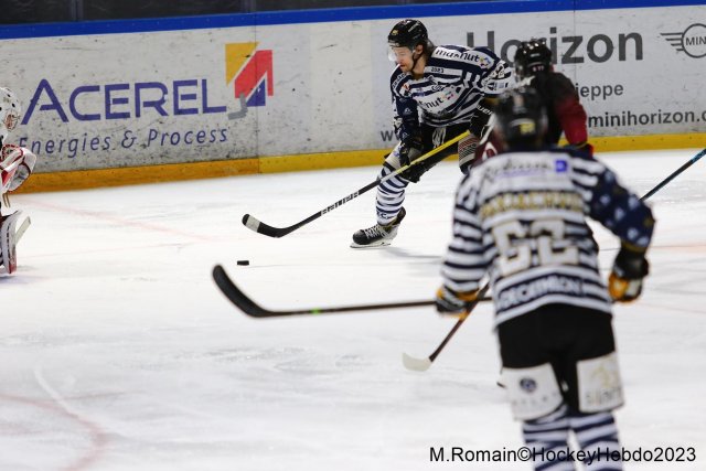 Photo hockey match Rouen - Mulhouse le 17/02/2023