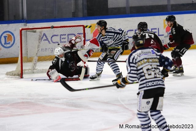 Photo hockey match Rouen - Mulhouse le 17/02/2023