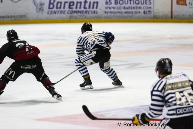 Photo hockey match Rouen - Mulhouse le 17/02/2023