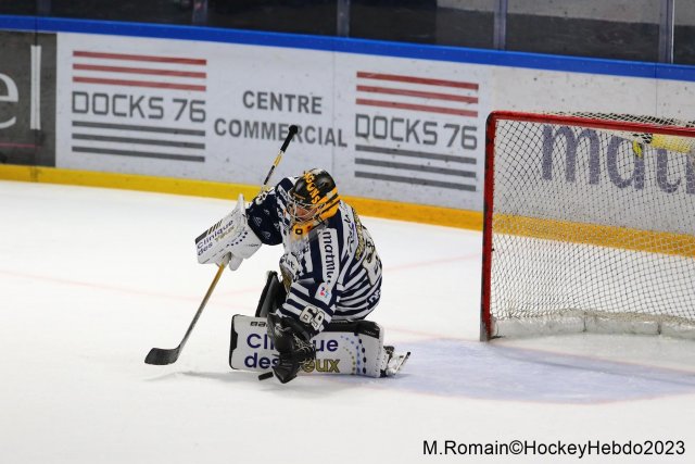 Photo hockey match Rouen - Mulhouse le 17/02/2023