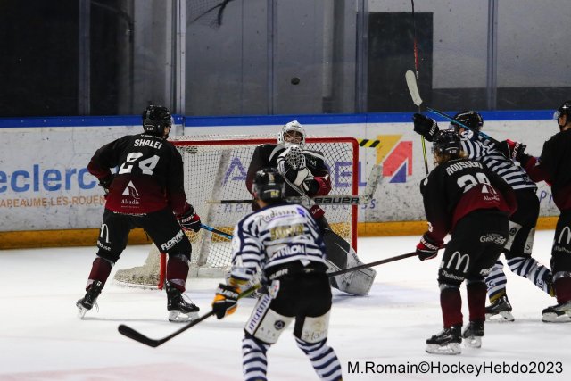 Photo hockey match Rouen - Mulhouse le 17/02/2023