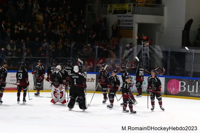 Photo hockey match Rouen - Mulhouse le 17/02/2023