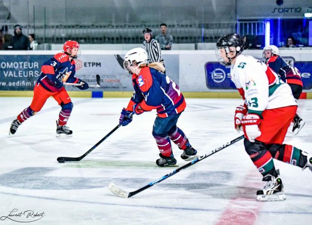 Photo hockey match Bordeaux / Féminine - Grenoble / Féminin le 18/02/2023