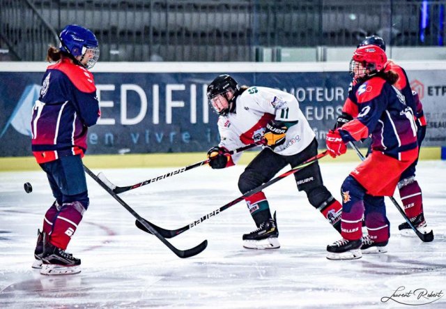 Photo hockey match Bordeaux / Féminine - Grenoble / Féminin le 18/02/2023