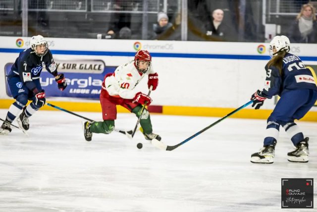Photo hockey match Cergy-Pontoise / Féminin - France / Féminin le 18/02/2023