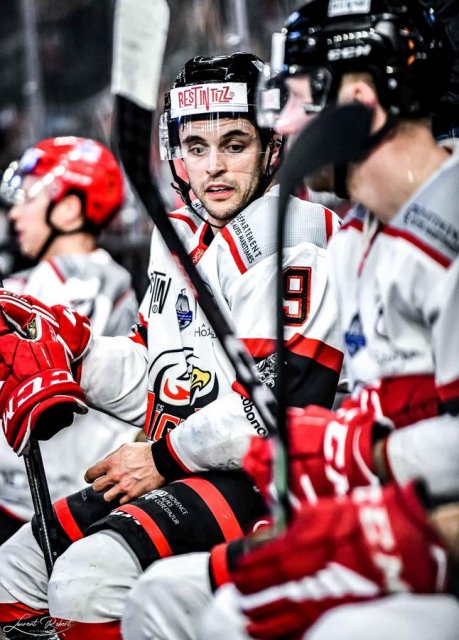 Photo hockey match Bordeaux - Nice le 21/02/2023