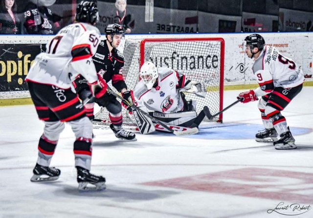 Photo hockey match Bordeaux - Nice le 21/02/2023