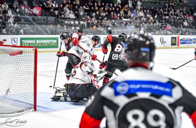 Photo hockey match Bordeaux - Nice le 21/02/2023