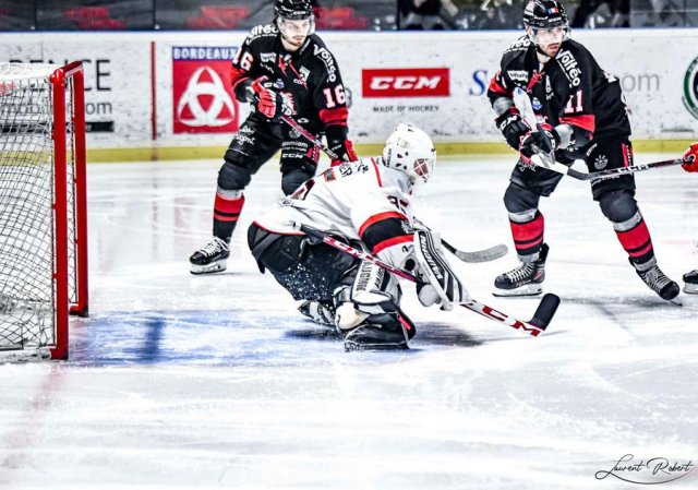 Photo hockey match Bordeaux - Nice le 21/02/2023