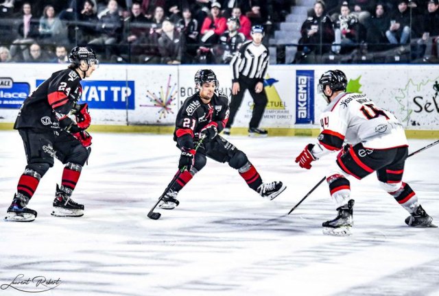 Photo hockey match Bordeaux - Nice le 21/02/2023